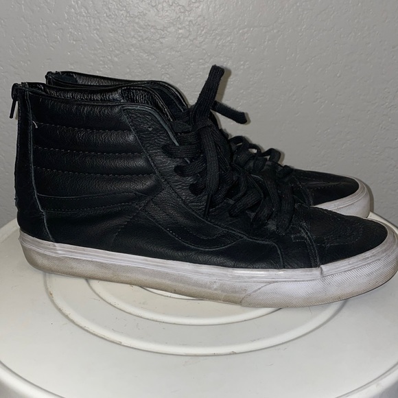 High Top Vans “Leather” - Picture 1 of 4